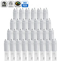 LED Glass Tube Type B 120-277V 2250 Lumens UL Listed | 18W 4FT Milky