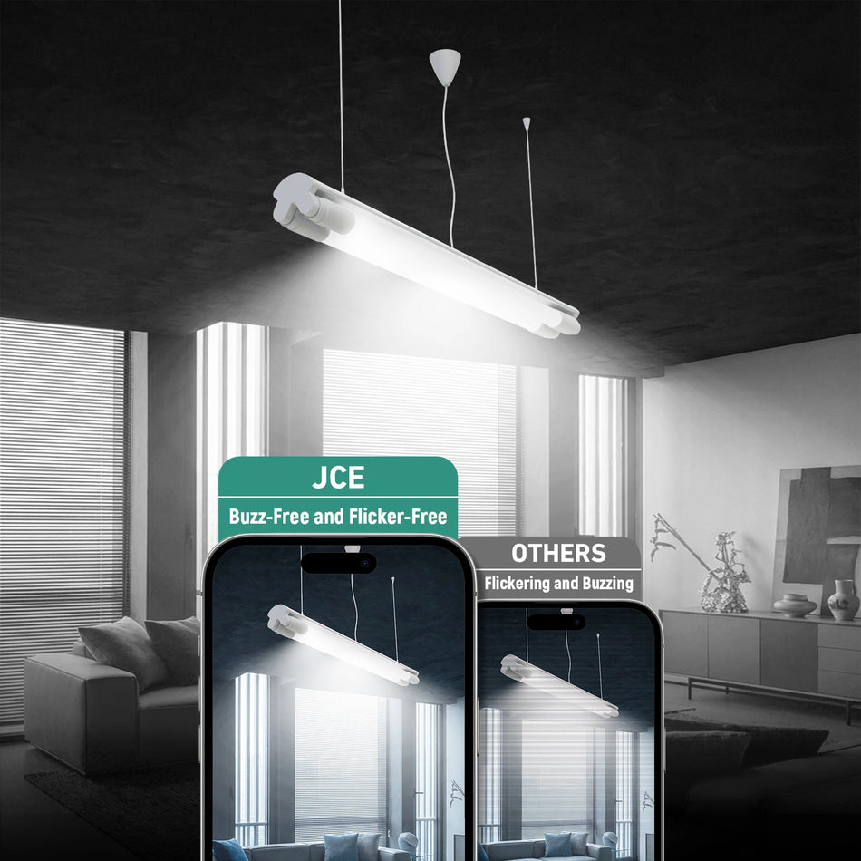 30-Pack 4FT T8 LED Tube Type A+B, 120-277V, UL & DLC Premium | AB 18W 5000K