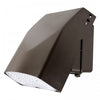 LED wall pack light with selectable wattage and selectable CCT, 120-277V for exterior building and security lighting