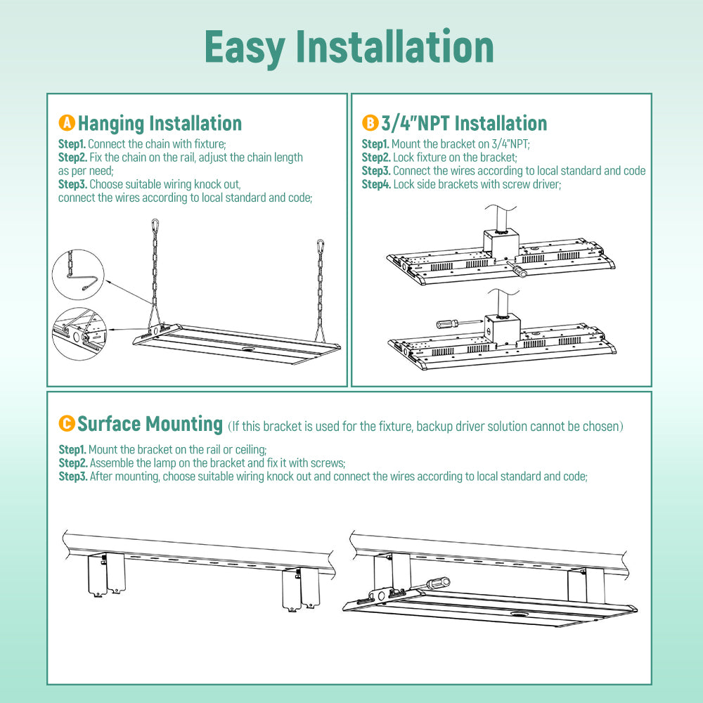 LED Linear High Bay Light
