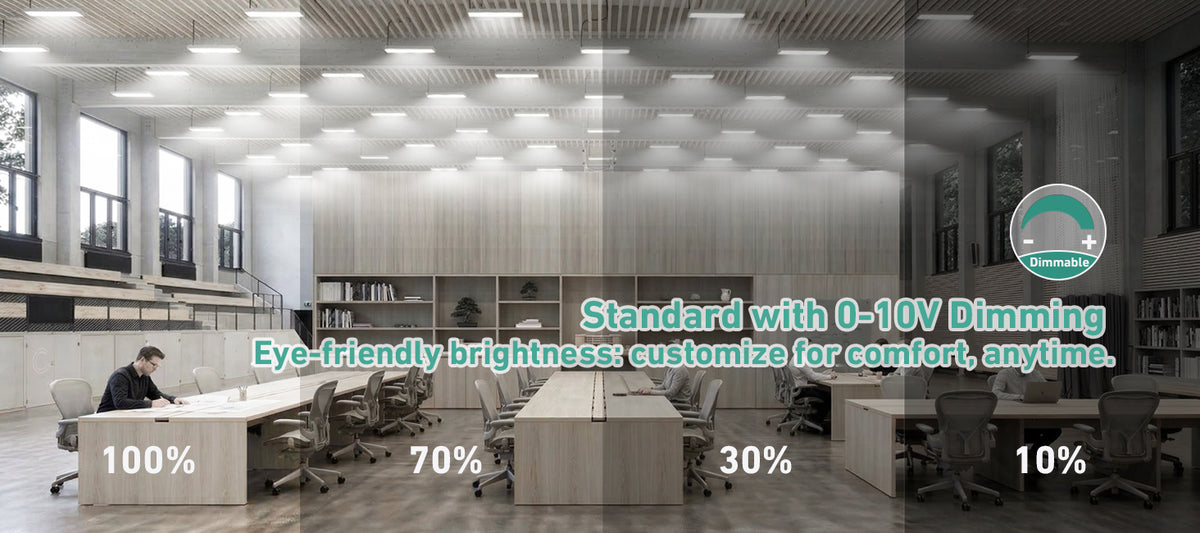 LED Linear High Bay Light-LHB10 300W 48000 Lumens ETL DLC Premium Sensor base  | 300W 4FT