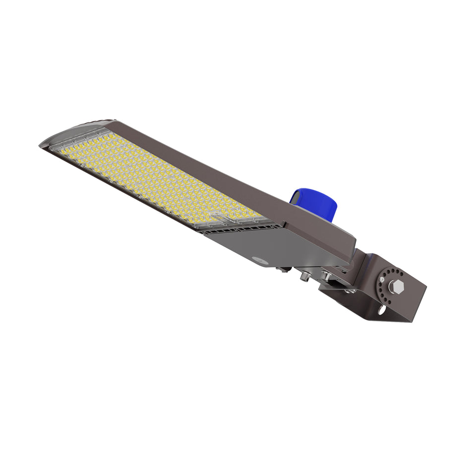 LED Shoebox Area Light 150W / 120W / 100W 25500 Lumens UL, DLC Premium | 277-480V