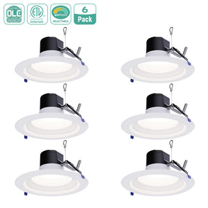 6 Inch Commercial LED Recessed Downlight – 13W/19W/27W, 5CCT, 120-347V