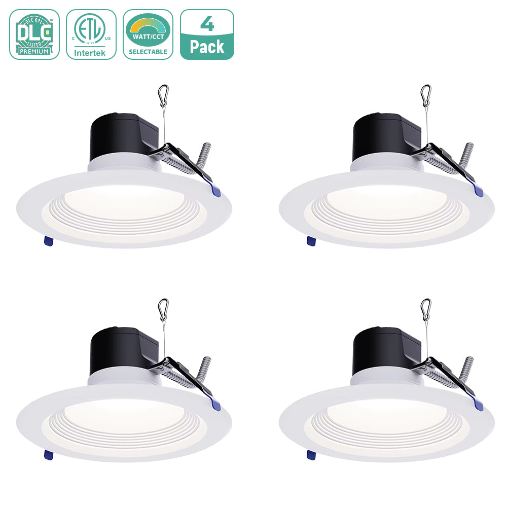 10 Inch Commercial LED Recessed Downlight – 20W/30W/40W, 5CCT, 120-347V