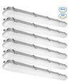 LED Vapor Tight Light 4FT 120-277V 50W 6500 Lumens ETL DLC | 50W