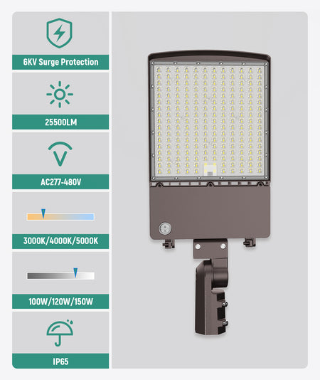 LED Shoebox Area Light