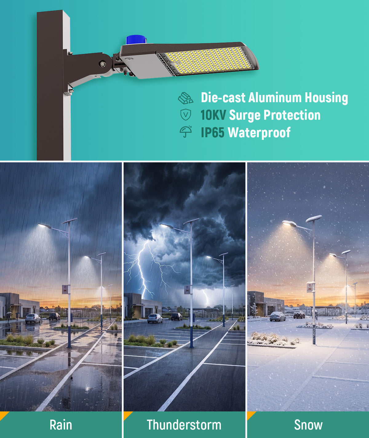 LED Shoebox Area Light