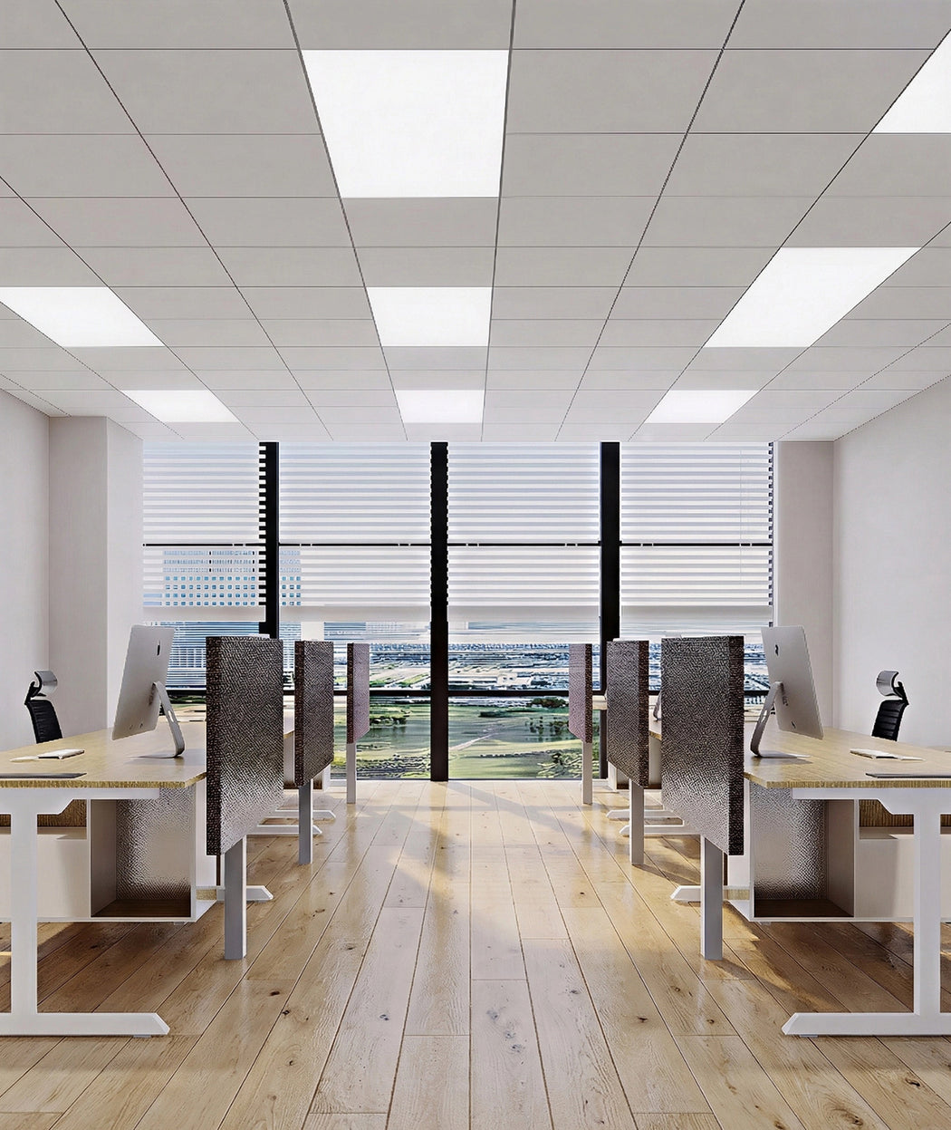 LED Backlit Panel Light 120-277V 40W 5000LM
