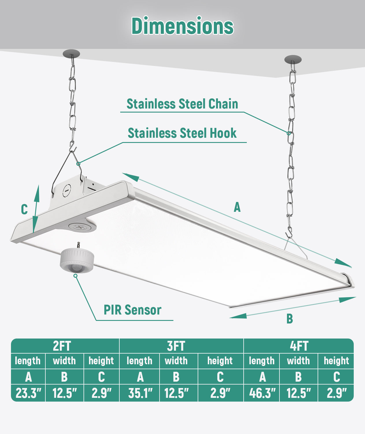 LED Linear High Bay Light